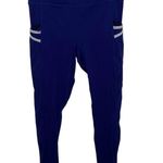 Fabletics Navy Blue Side Pockets High Waist Full Length Leggings. Size Small Photo 1