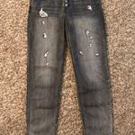 Ivy and Main  button high waist distressed skinny jeans Photo 1