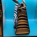 Kate Spade  BLACK  / WHITE STRIPE CROSSBODY SATCHEL Photo 6
