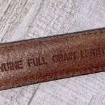Woolrich John Rich and Bros Woolworth full grain leather belt size size large Photo 4
