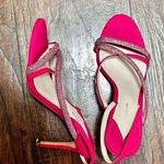 Antonio Melani Mesli strappy rhinestone open toe heels Photo 4