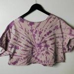 Oversized Metallica T Shirt Crop Top Metal Rock Band Skull Eyes Tie Dye Graphic Size L Photo 12