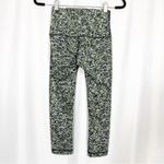 Lululemon  X Soulcycle Wunder Under Crop High Rise Washington DC Olive Green Photo 4