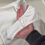 Nasty Gal One Shoulder Bow Puff Sleeve Bodysuit Photo 6