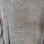 Cactus + Pearl Crewneck Sweater Tunic with Lace Trim Size Small Gray Photo 2