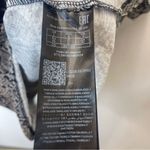 Guess Women’s Size Large Snake Print Skull Tee Top Black and Gray Sequin Rock Photo 4