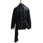 Ashley Stewart  Vegan Leather Jacket Photo 4