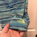 The North Face Vaporwick Racer Back Striped Tank Top Womens Large Activewear Photo 2