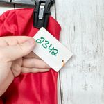 Jessica McClintock Vtg Gunne Sax Dress Women Size 11 Red Ruched Strapless Mini Photo 1