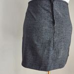American Vintage Vintage Y2K Urban Girl Gray High Waisted Mini Skirt Side Slits Office Siren M Photo 6