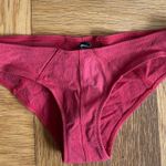 Lisa Marie Fernandez cream and red scuba strapless bikini size 1/XS Photo 0