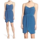 Madewell  Silk Sandstar Dress blue Size 10 Photo 9
