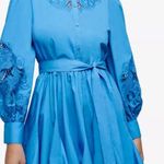 Maje  Rebello cotton and guipure lace skater dress sz 42 Photo 0