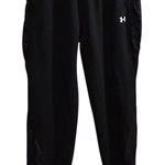 Under Armour  Women's Tall Black Sweatpants Size M Casual Relaxed Fit Photo 0