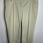 Eileen Fisher Women's  Size‎ XL Tan Wide Leg Pants Stretch Career Photo 0