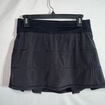 Lululemon, Pace Rival skirt, black size 4 tall Photo 7