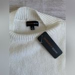 NWT Ambiance Vanilla White Knit Pullover Sweater Size M Photo 3