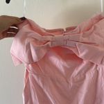 Petal and Pup  Poppy Bow Detail Strapless Cotton Blend Jumpsuit, Size Small, $89 Photo 8