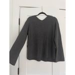 Everlane $118 New  The Slouchy V-Neck in Cotton - Heathered Charcoal - Small Photo 5