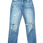 Madewell Size 25 The Perfect Vtg Jeans Chet Wash Busted Knees Distressed Edition Photo 0