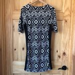 Rue 21 Southwestern Aztec tribal print scoop neck bodycon dress size L Photo 6
