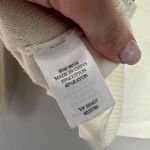 Coldwater Creek Vintage Beautiful Creamy White Beaded Tree Sweater Photo 5