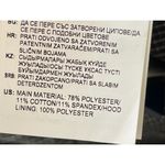 Reebok NWT  High Low Full Zip Hooded Check Black Jacket Windbreaker 2X 18-20W Photo 5