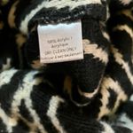 Tucker Black White Diamond Stripe Mini Sweater Dress Womens Small Photo 12