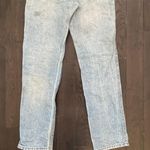 Lee Vintage Thrashed Distressed Light Blue Denim Workwear  Jean Pants Sz. 31x32 Photo 8