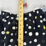 P.J. Salvage  Womens Smiley Pajama Shorts Size Small Black Photo 5