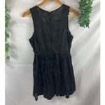 Pins and Needles embroidered top sleeveless dress Black Photo 4