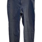 Loft Women's Size 14 Blue Riviera Slim Dress Pants Casual High Rise Photo 1