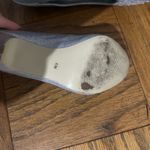 Style & Co . Silver Sparkle Peep-Toe Heels Photo 3