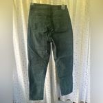 American Eagle Women's Stretch Mom Straight Green Corduroy Jeans 00 Photo 2