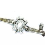 Boutique Boho Sea Turtle Rhinestone Silver-Tone Bracelet NWT Photo 1