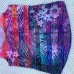 Delia*s tank top sz L summer tropical y2k Hawaii whimsical lightweight Purple Size L Photo 2