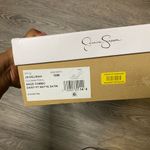 Jessica Simpson Delirah sage green daisy pattern wedge heel size 10 Photo 7