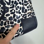 Tory Burch  Mini Ella Printed Tote Leopard Blue White Photo 1