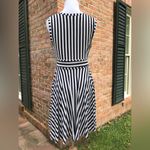 NWT Boutique Loila Navy Striped Stretch Dress M Size M Photo 6
