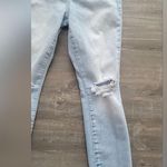 Good American  Ripped knees Chewed Hem Skinny Jeans Size 8/29 Photo 11
