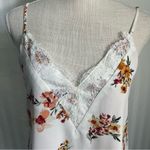 Socialite Nordstrom Cream Floral Lace Cami Tank Top Women’s Size Small Photo 4