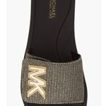 ✨Michael Kors MK Logo Slide Sz 7 Sandals✨ Black Photo 0