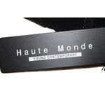 Haute Monde NWT Womens HMT55709 Black Polyester Mesh Sheer Bustier Size Medium M Photo 5