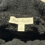 Derek Heart Size Small Chenille-Feeling Black Turtleneck Sweater Photo 3