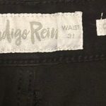 Indigo Rein Womens Black Distressed Cuffs Denim Shorts Juniors 15 Photo 3