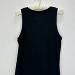 J.Crew  Knit Dress Sleeveless Cotton Black Casual Minimalist Comfort Small Photo 8