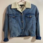 Forever 21 Sherpa Denim Jacket Photo 0