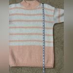 Diane Von Furstenberg Vintage  DVF striped knit mock neck‎ sweater size S Photo 5