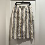 Anthropologie  Quincy Embroidered Eyelet Pencil Skirt 4 Photo 5
