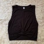 Alo Yoga  Cover Tank in Black Photo 3